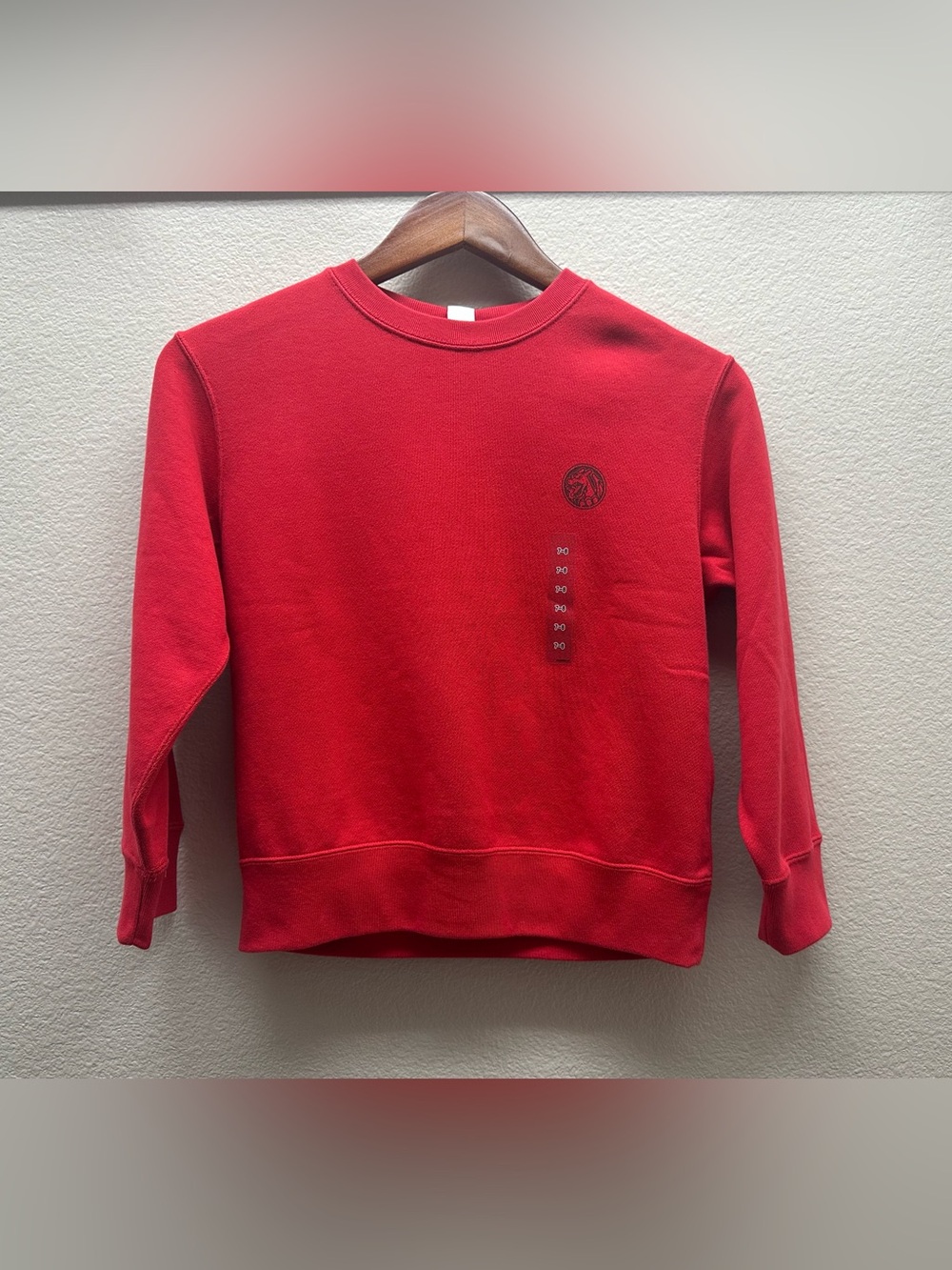 UNIQLO Men’s Red Pokemon Graphic Crewneck Sweater